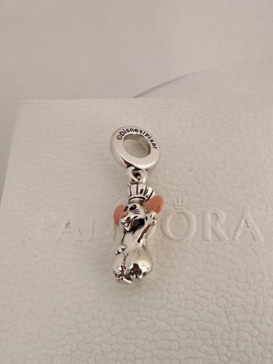 Pandora Ratatouille Remix Mouse Rat Cook Chef CHARM - Picture 5 of 8